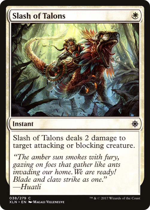 Slash of Talons (XLN-038) - common - Foil