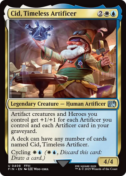 Cid, Timeless Artificer (FIN-408) - uncommon