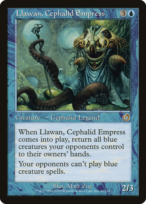 Llawan, Cephalid Empress (TOR-042) - rare