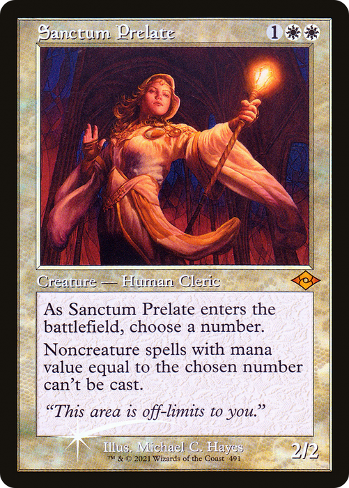 Sanctum Prelate (BABP-491) - mythic - Foil