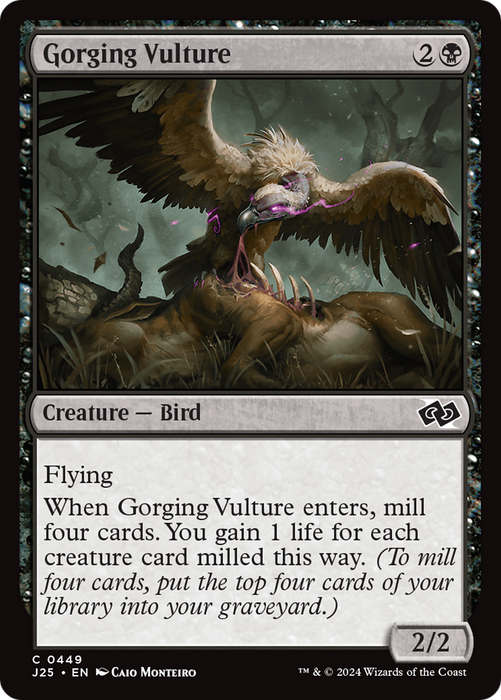 Gorging Vulture (J25-449) - common