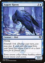 Augury Raven (KHM-044) - common - Foil