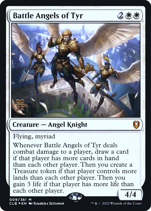 Battle Angels of Tyr (PRE-09S) - mythic - Foil