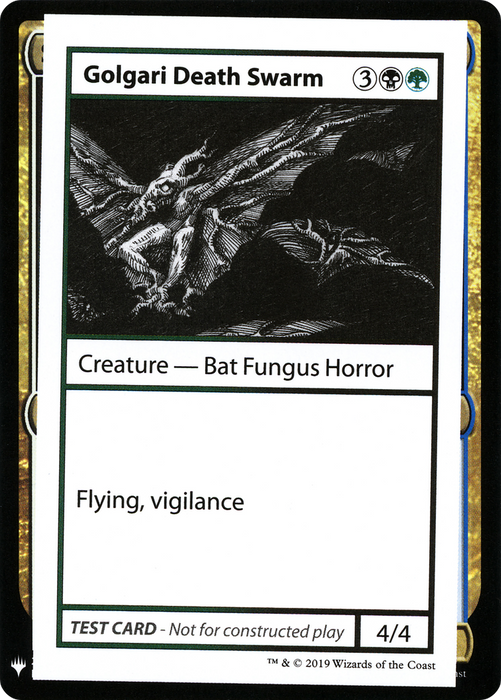 Golgari Death Swarm (CMB1-091) - rare