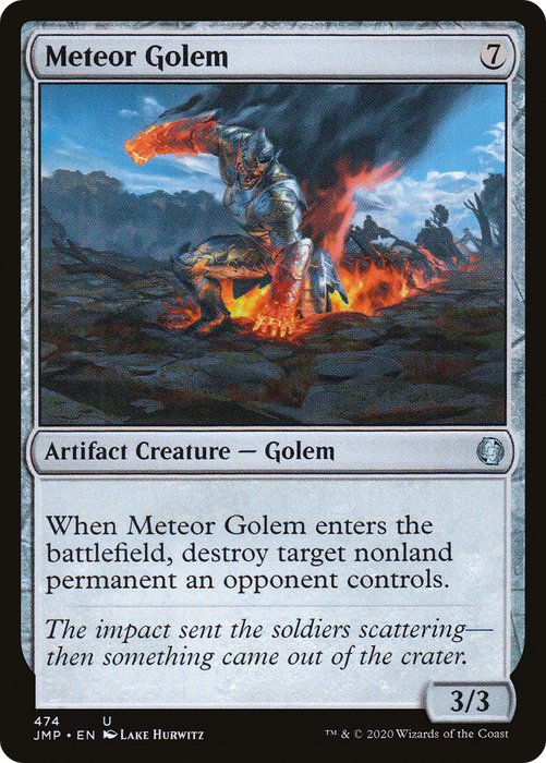 Meteor Golem (JMP-474) - uncommon