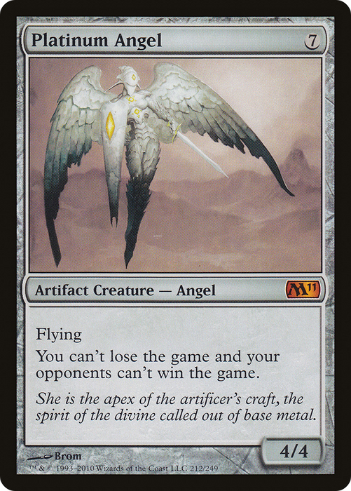 Platinum Angel (M11-212) - mythic - Foil