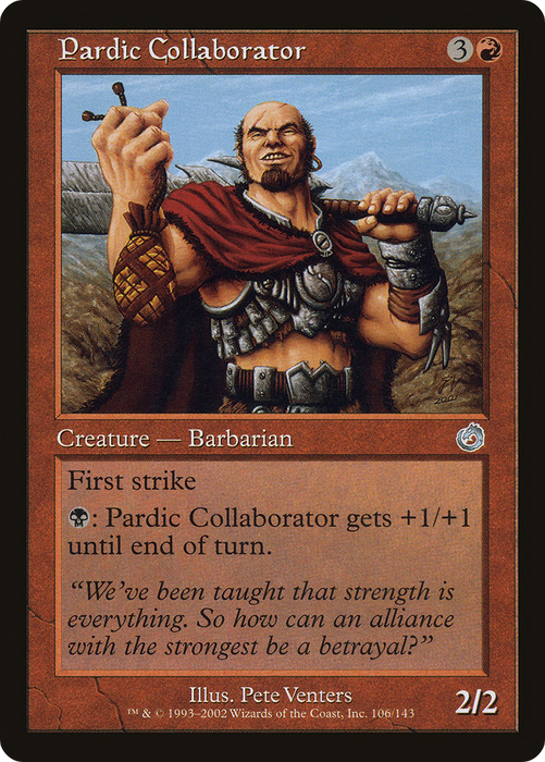 Pardic Collaborator (TOR-106) - uncommon - Foil
