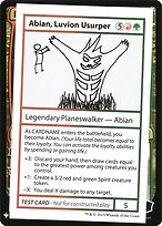 Abian, Luvion Usurper (CMB1-087) - rare