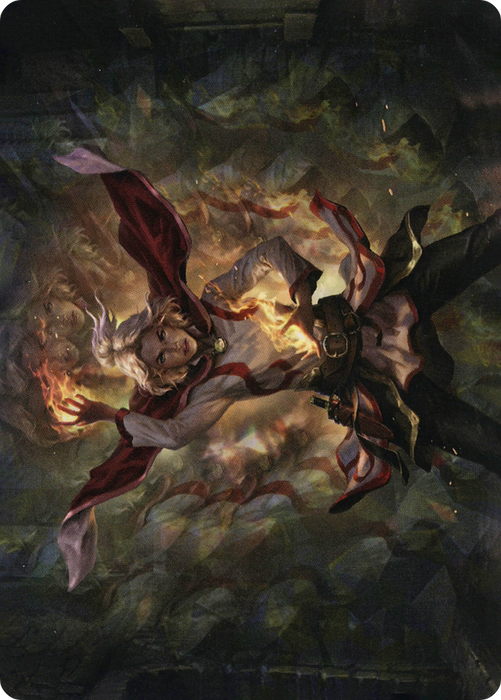 Delina, Wild Mage // Delina, Wild Mage (AAFR-031) - common (Borderless)