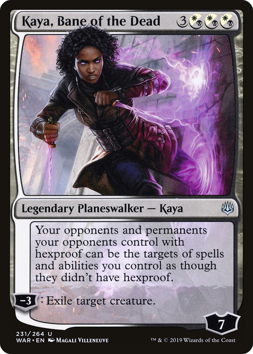 Kaya, Bane of the Dead (WAR-231) - uncommon