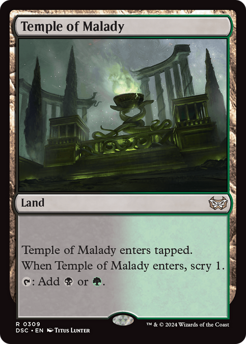 Temple of Malady (DSC-309) - rare