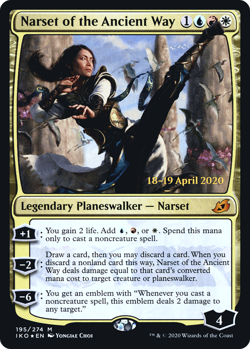 Narset of the Ancient Way (PRE-195S) - mythic - Foil