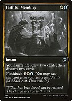 Faithful Mending (DBL-221) - uncommon - Foil