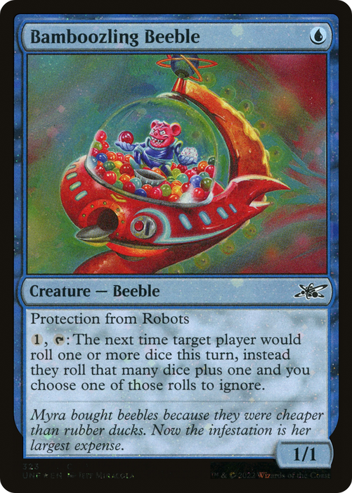 Bamboozling Beeble (UNF-323) - common - Foil