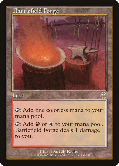 Battlefield Forge (APC-139) - rare - Foil