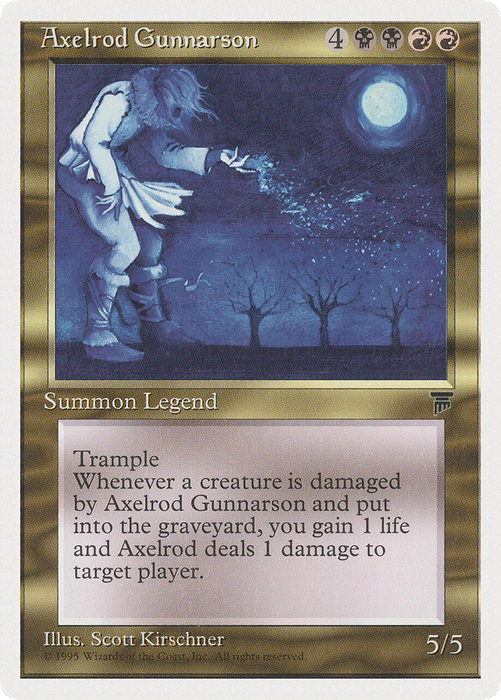 Axelrod Gunnarson (CHR-072) - rare