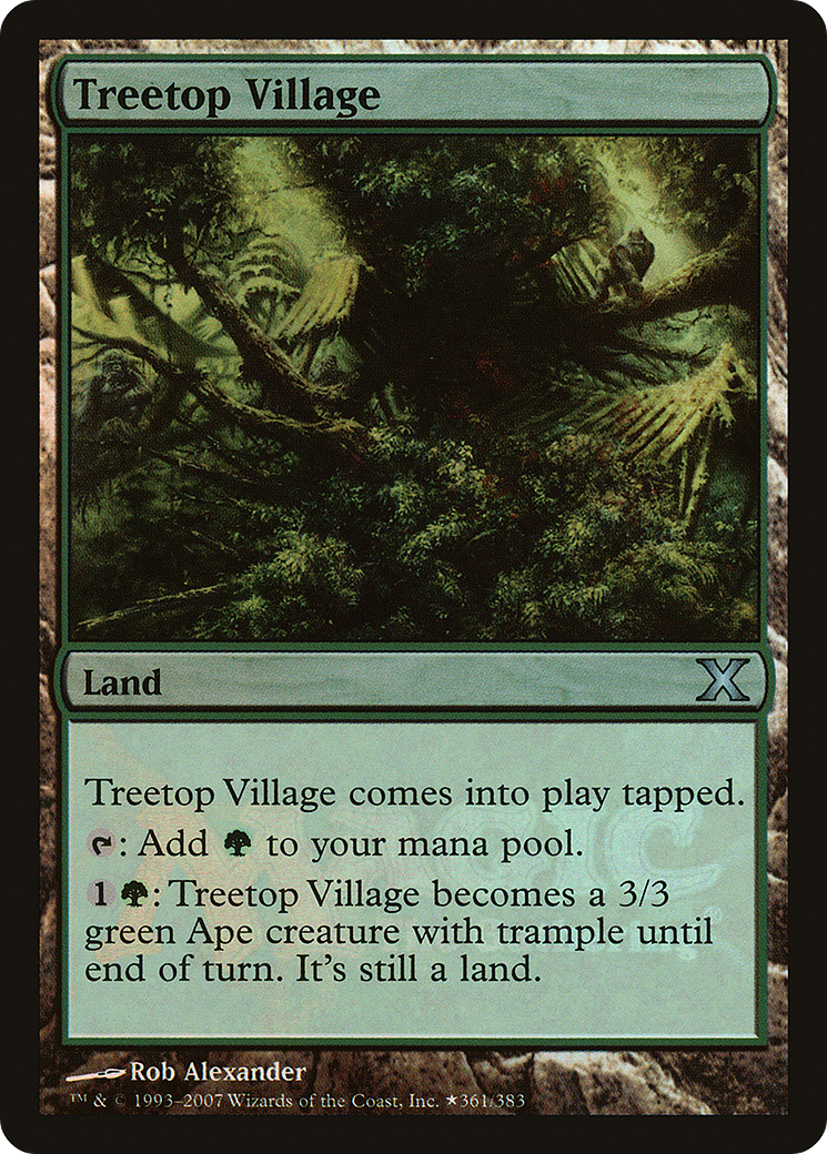 Treetop Village (WPN-002) - uncommon - Foil