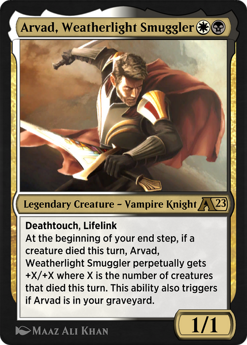 Arvad, Weatherlight Smuggler (YDMU-020) - rare