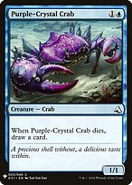 Purple-Crystal Crab (LIST-GS1-3) - common