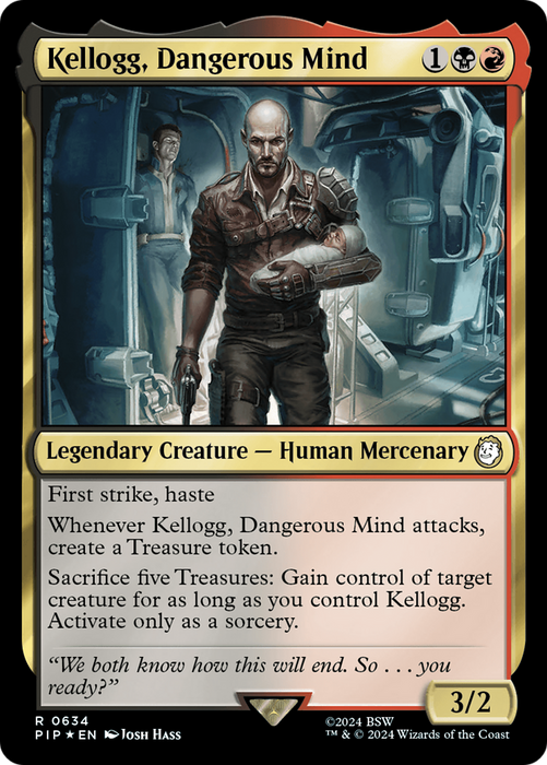 Kellogg, Dangerous Mind (PIP-634) - rare - Foil