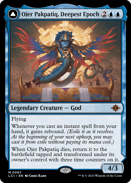 Ojer Pakpatiq, Deepest Epoch // Temple of Cyclical Time (LCI-067) - mythic - Foil
