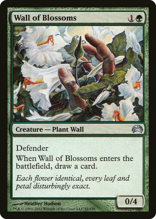 Wall of Blossoms (PC2-081) - uncommon