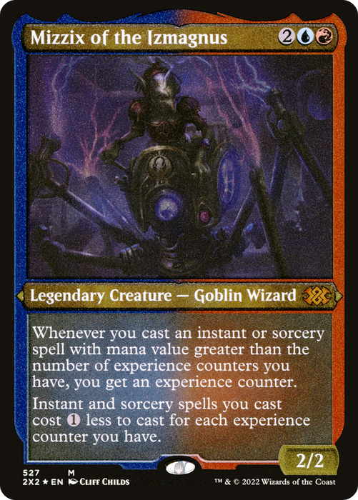 Mizzix of the Izmagnus (2X2-527) - mythic - Etched Foil