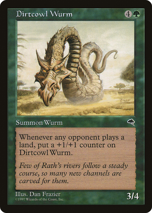 Dirtcowl Wurm (TMP-221) - rare
