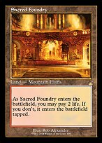 Sacred Foundry (RVR-409) - rare - Foil