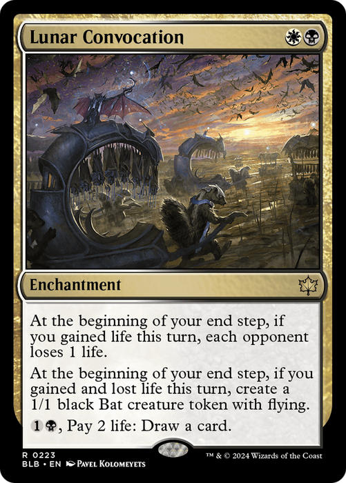 Lunar Convocation (BLB-223) - rare