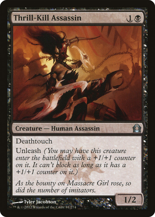 Thrill-Kill Assassin (RTR-081) - uncommon - Foil