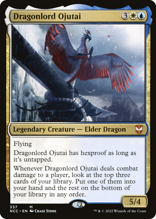 Dragonlord Ojutai (NCC-337) - mythic