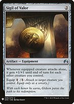 Sigil of Valor (LIST-ORI-239) - uncommon