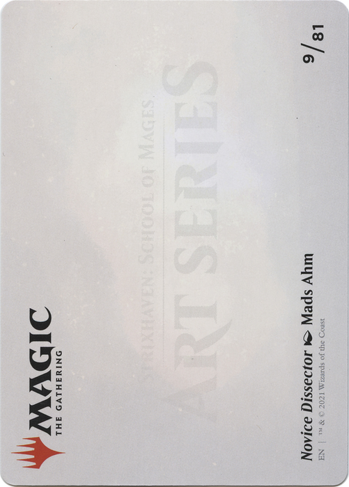Novice Dissector // Novice Dissector (ASTX-009) - common (Borderless) - Foil
