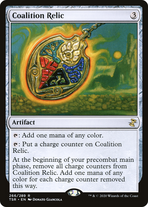 Coalition Relic (TSR-266) - rare - Foil