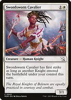 Swordsworn Cavalier (MOM-042) - common