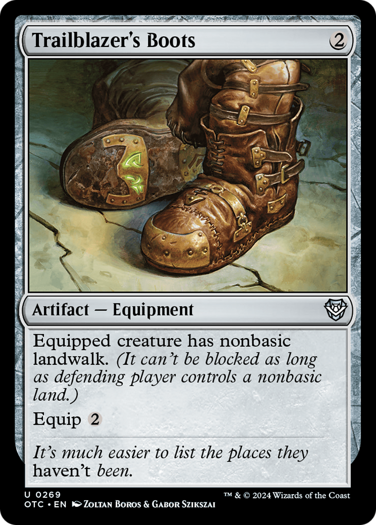 Trailblazer's Boots (OTC-269) - uncommon
