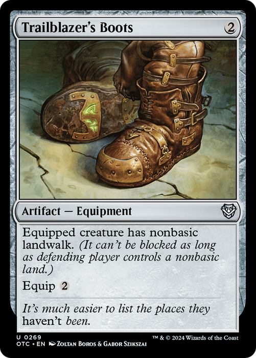 Trailblazer's Boots (OTC-269) - uncommon