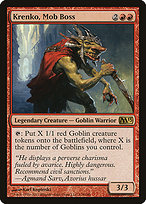 Krenko, Mob Boss (M13-138) - rare - Foil