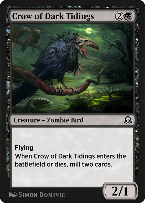 Crow of Dark Tidings (SIR-104) - common