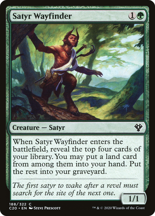 Satyr Wayfinder (C20-188) - common