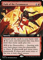 Path of the Pyromancer (MOC-121) - rare: (Extended Art)