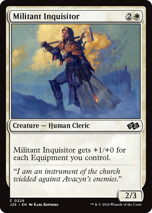 Militant Inquisitor (J25-226) - common