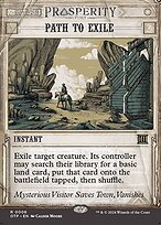 Path to Exile (OTP-006) - rare: (Showcase) (Borderless) - Foil