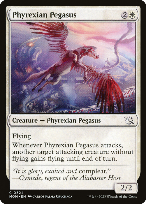 Phyrexian Pegasus (MOM-324) - common