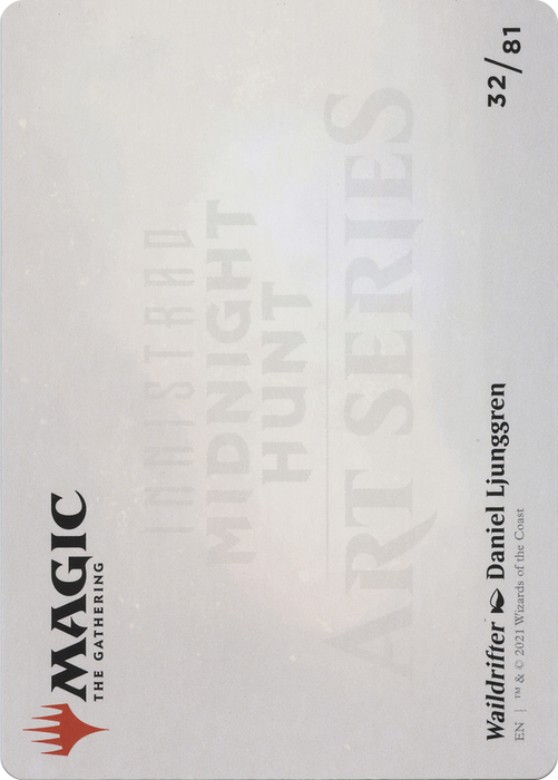 Waildrifter // Waildrifter (AMID-032) - common (Borderless) - Foil