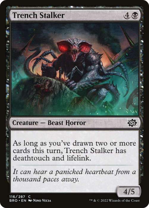 Trench Stalker (BRO-116) - common - Foil