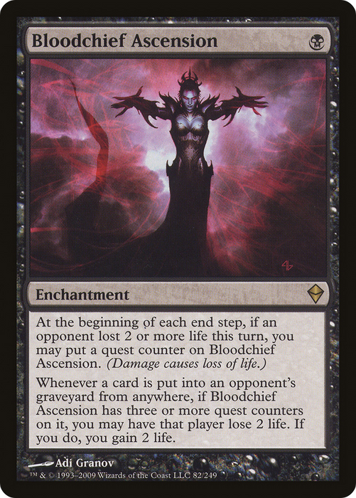 Bloodchief Ascension (ZEN-082) - rare - Foil