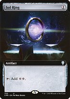 Sol Ring (CMR-700) - uncommon: (Extended Art) - Foil
