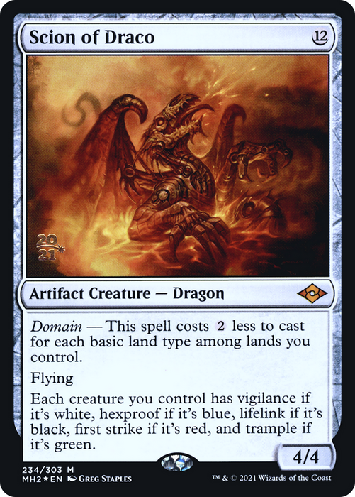Scion of Draco (PRE-234S) - mythic - Foil